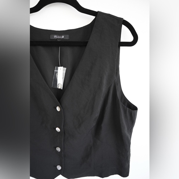 Madewell Katrina Button Down Vest New With Tags - Picture 4 of 9